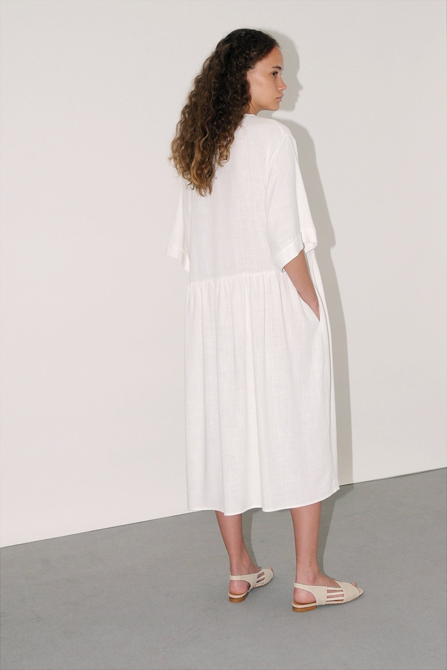 Penelope Dress in White