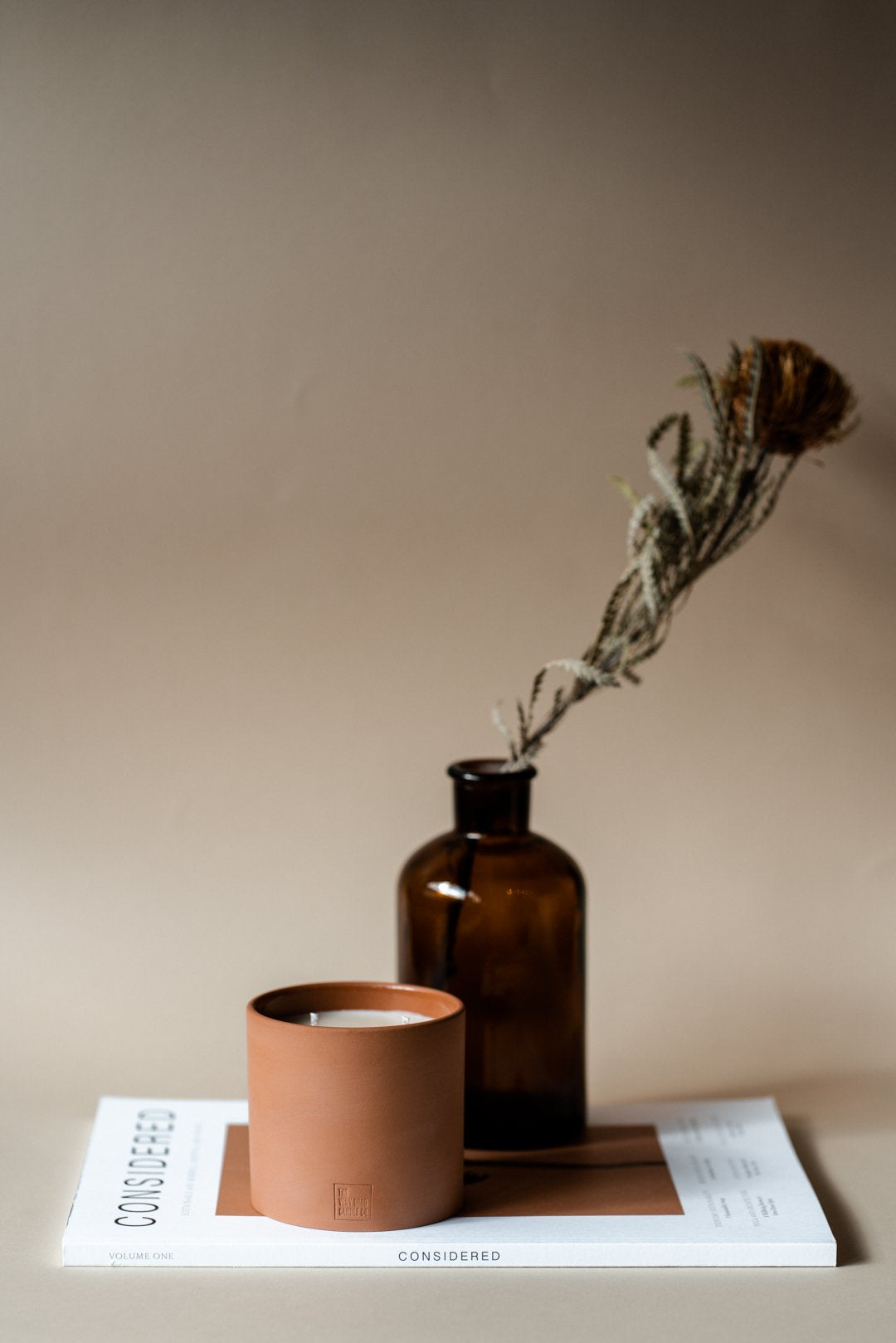 Indio Terracotta Candle