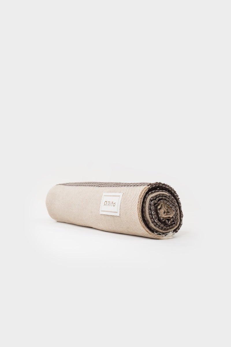 Recycled Cotton Waffle Throw