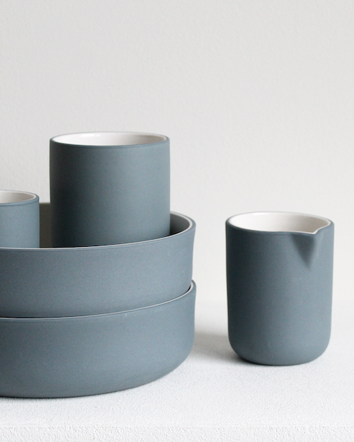 Ceramic Bowl in Teal
