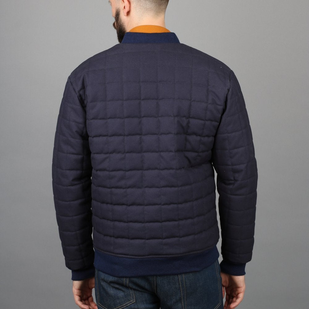 Quilted Bomber Jacket