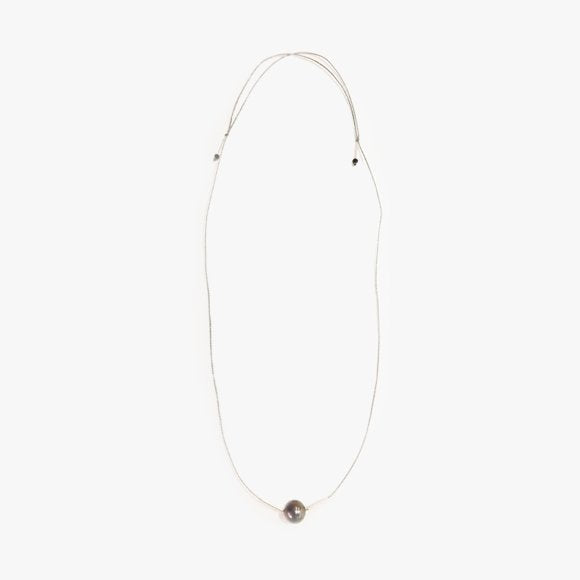 Tahitian Pearl Moon Necklace