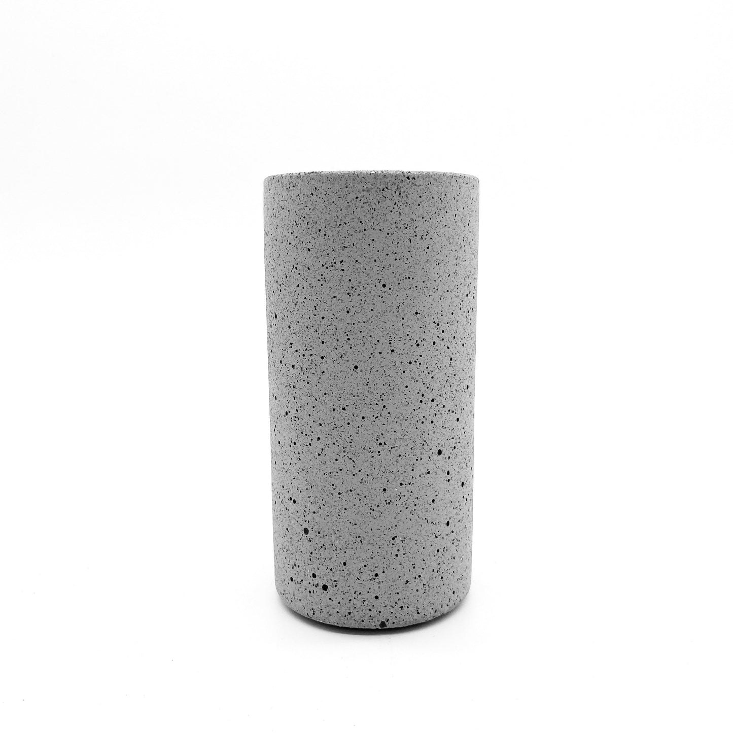 Grey Granite Vase