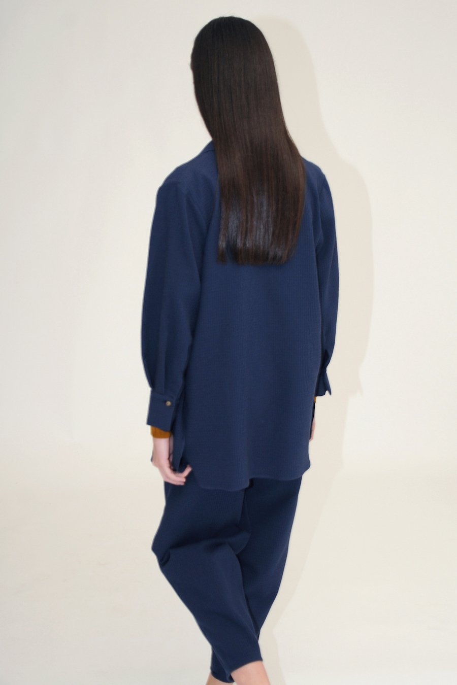 Pierre Organic Cotton Shirt in Indigo