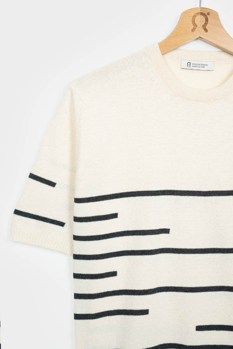 Adone Organic Cotton T-Shirt in Natural