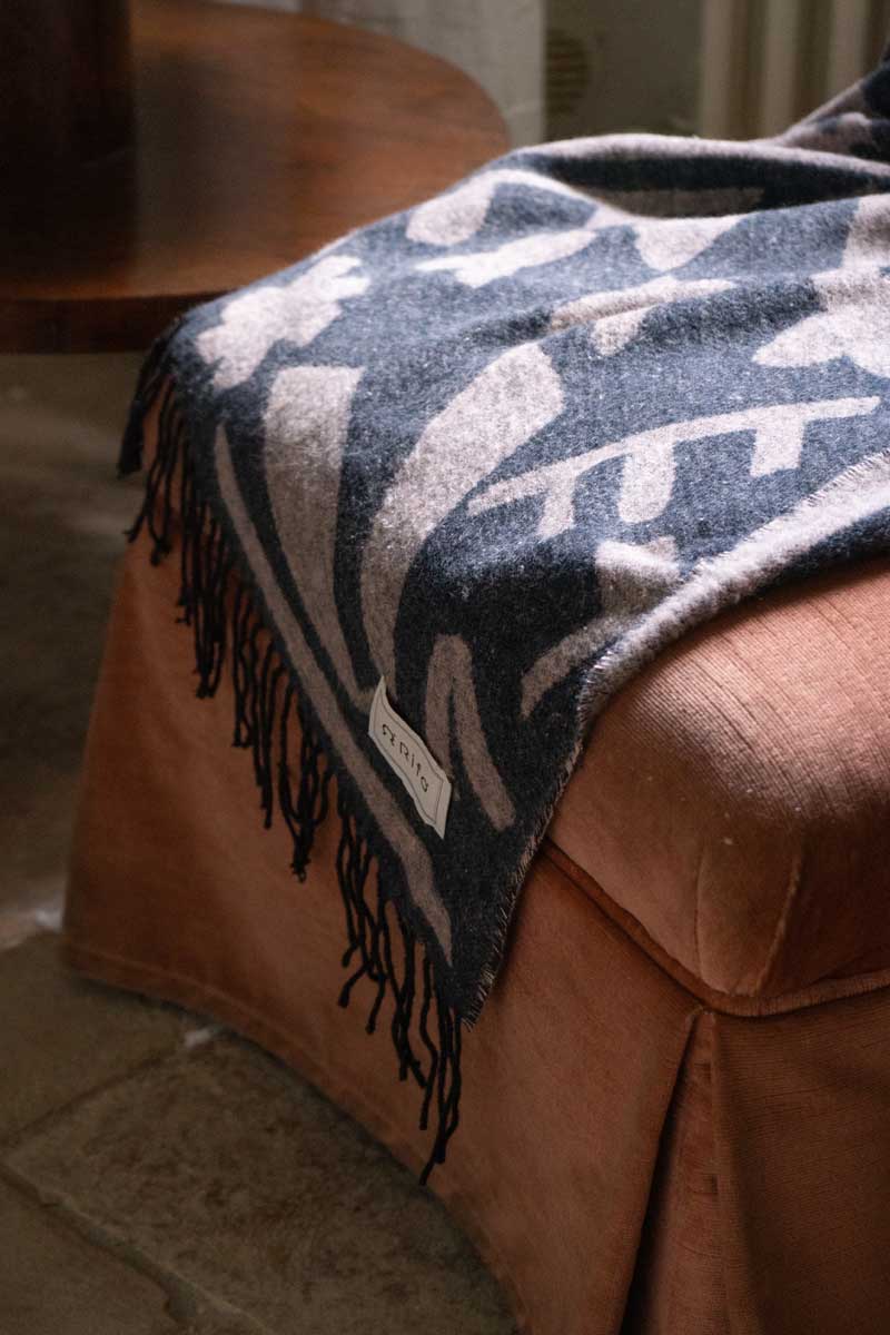 Cody Brushed  Recycled Cotton Throw