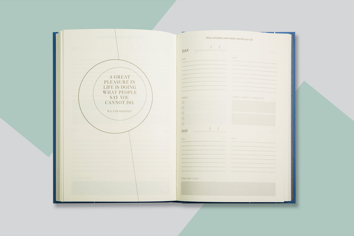 Agenda of Change Daily Planner