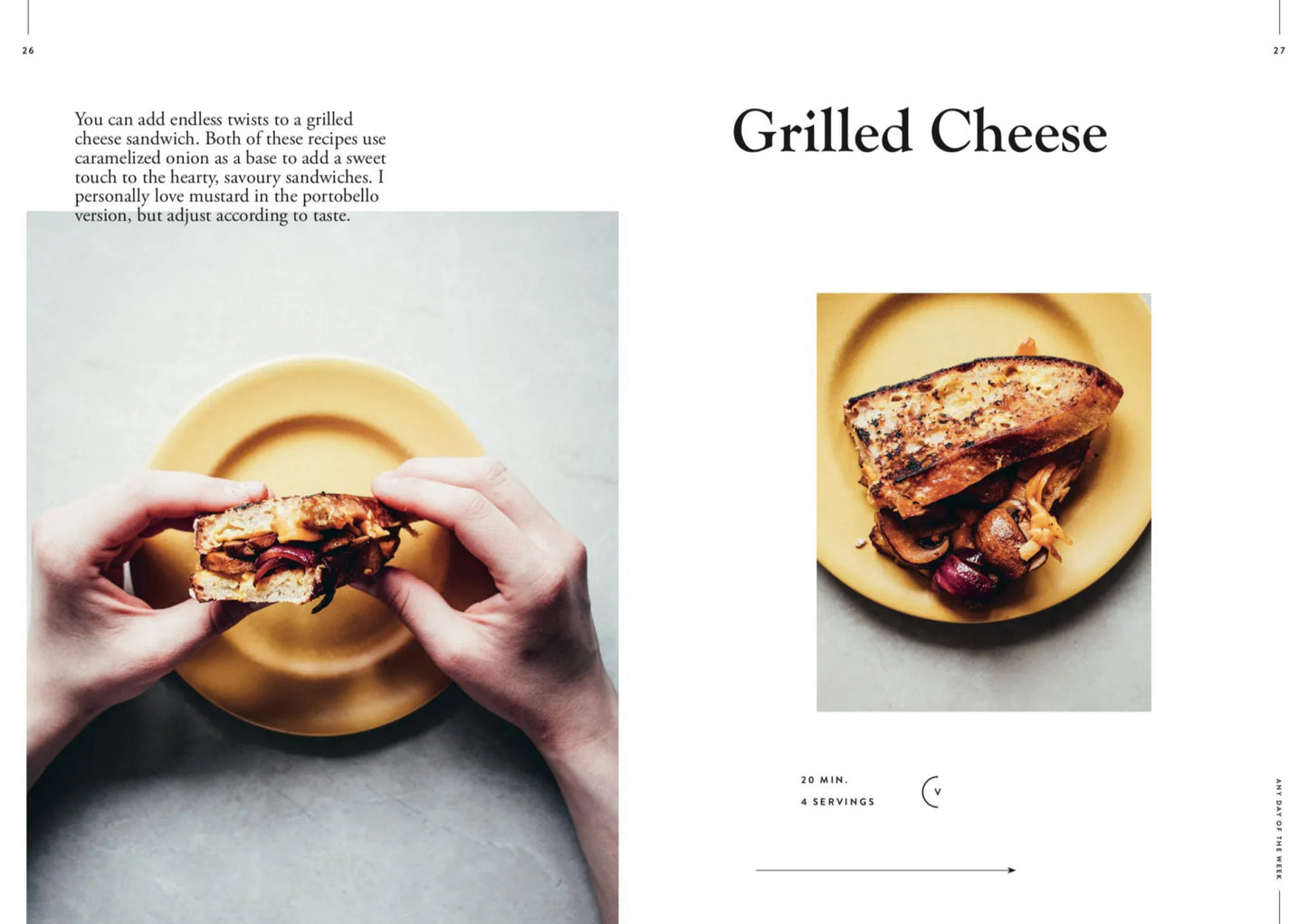 Veggies, Everyday of The Week Cookbook