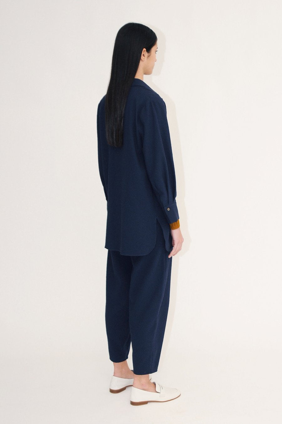 Pierre Organic Cotton Shirt in Indigo