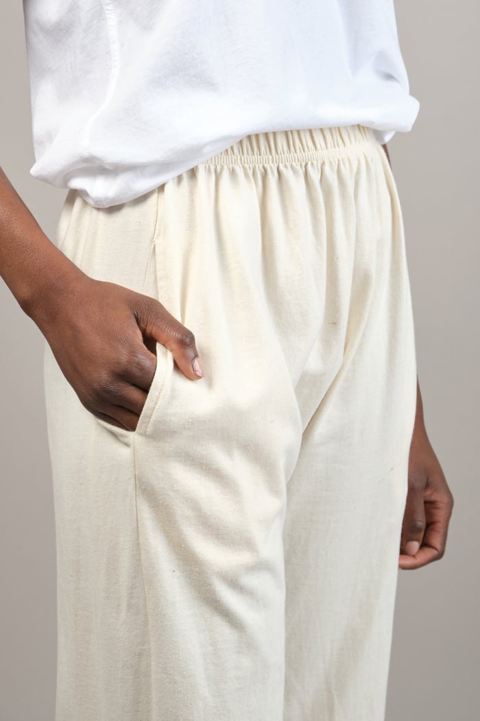 Easy Pants in Natural Organic Cotton