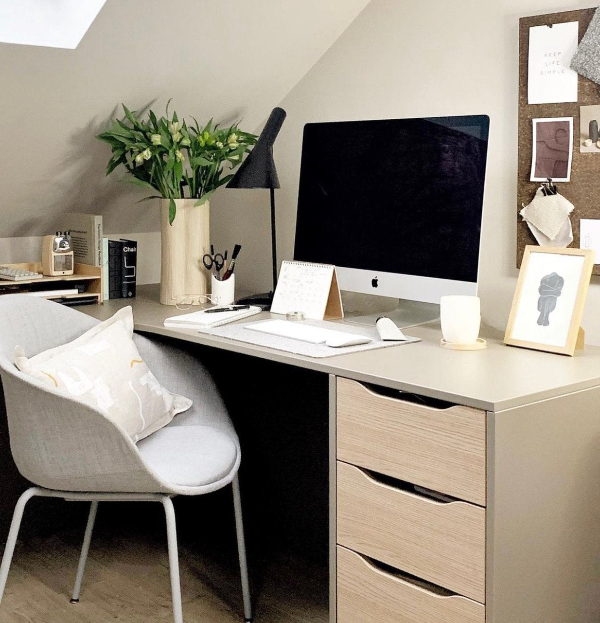 Limited Edition AL-GHARB Linen Cushion in Natural