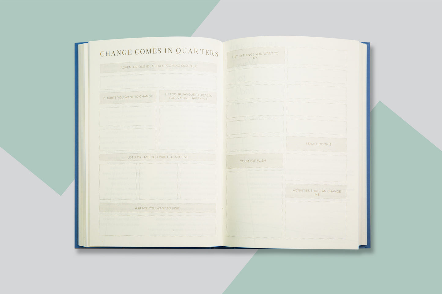 Agenda of Change Daily Planner