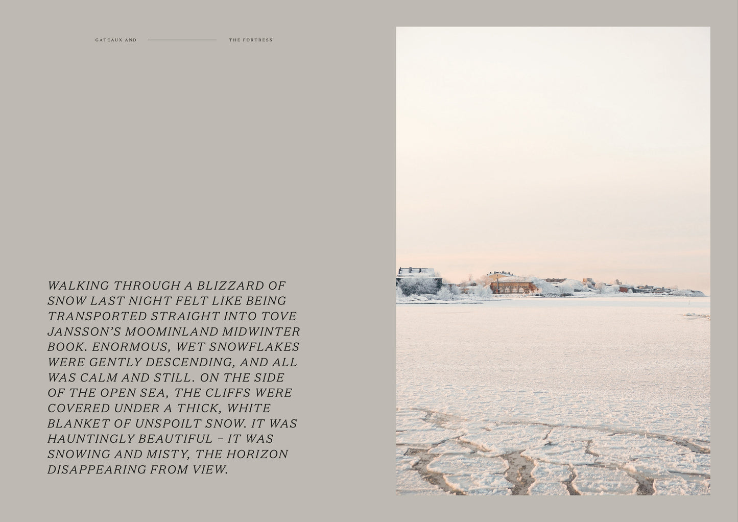 Gateaux and the Fortress - Baking Book