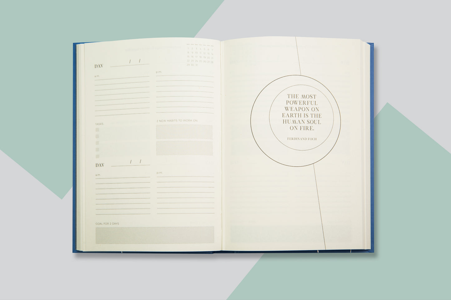 Agenda of Change Daily Planner