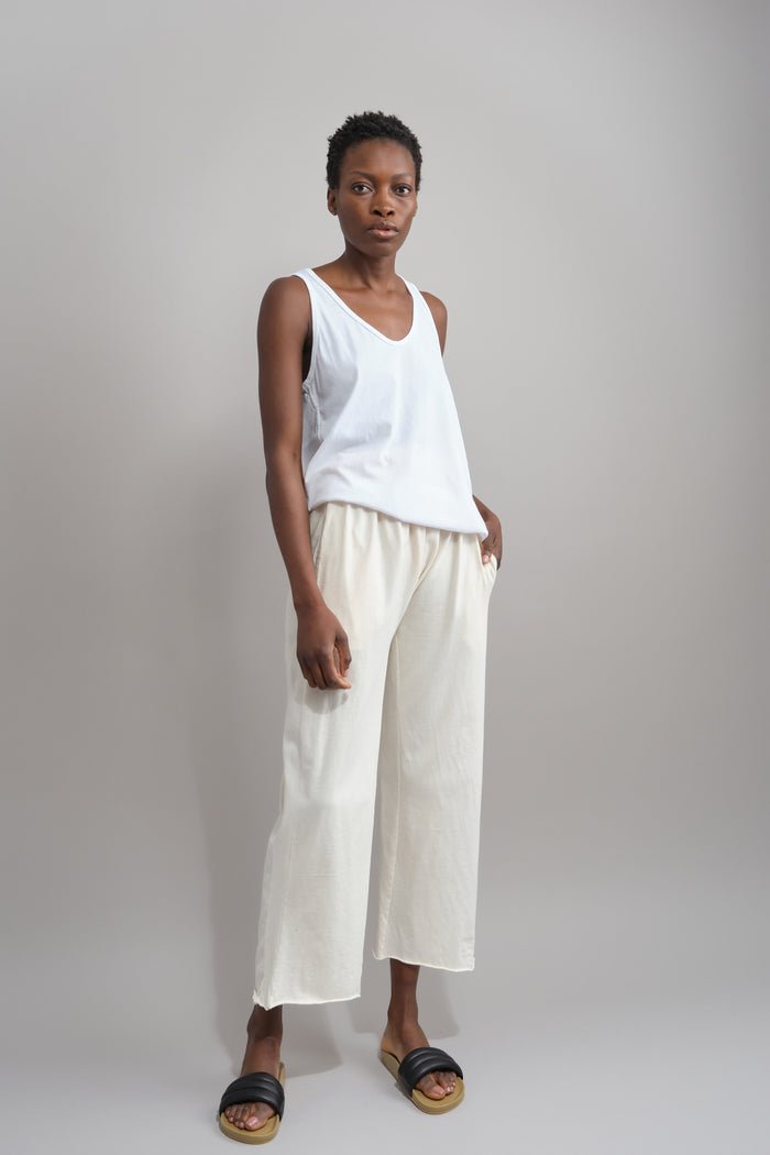 Easy Pants in Natural Organic Cotton