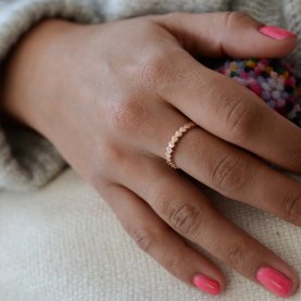 Always Forever Eternity Rose Gold Ring | The Collaborative Store
