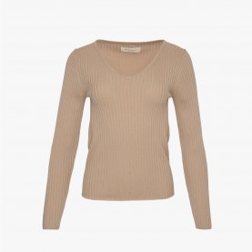 V-Neck Ribbed Knit | The Collaborative Store