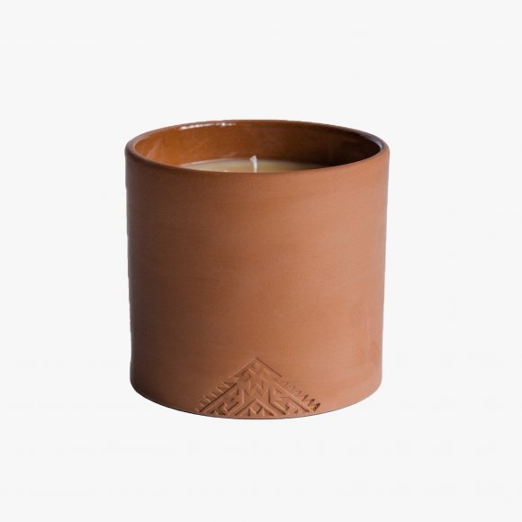 Naeba Terracotta Botanical Candle | The Collaborative Store