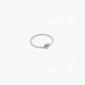 Silver Disc Midi Ring | The Collaborative Store