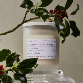 Festive Winter Berry Candle | The Collaborative Store