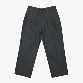 Cropped Coated Cotton Trousers | The Collaborative Store