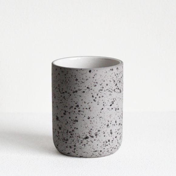 Coffee Cup in Speckled Grey | The Collaborative Store