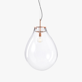 Crystal Tim Pendant in Copper, Large | The Collaborative Store