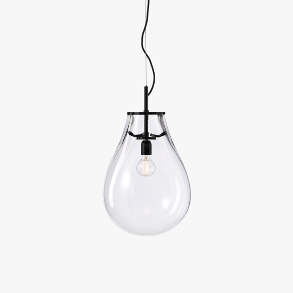 Crystal Tim Pendant in Black, Small | The Collaborative Store