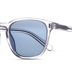 Bowery Crystal Sunglasses with Blue Lenses | The Collaborative Store