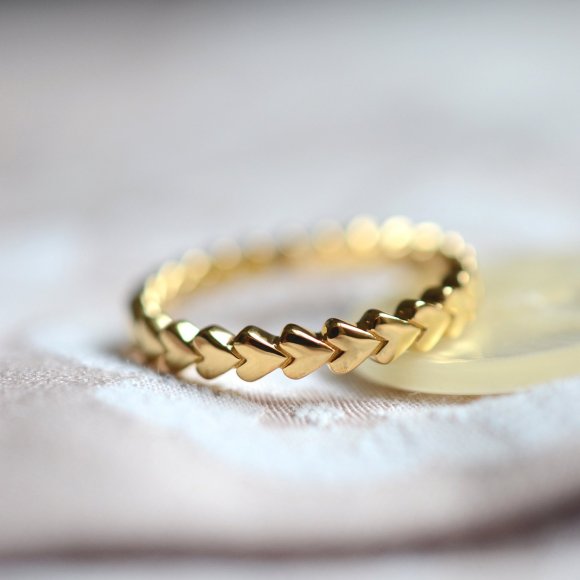 Always Forever Eternity Gold Ring | The Collaborative Store