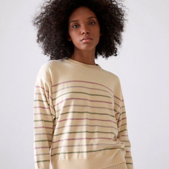 Costa Breton Cotton Sweater | The Collaborative Store