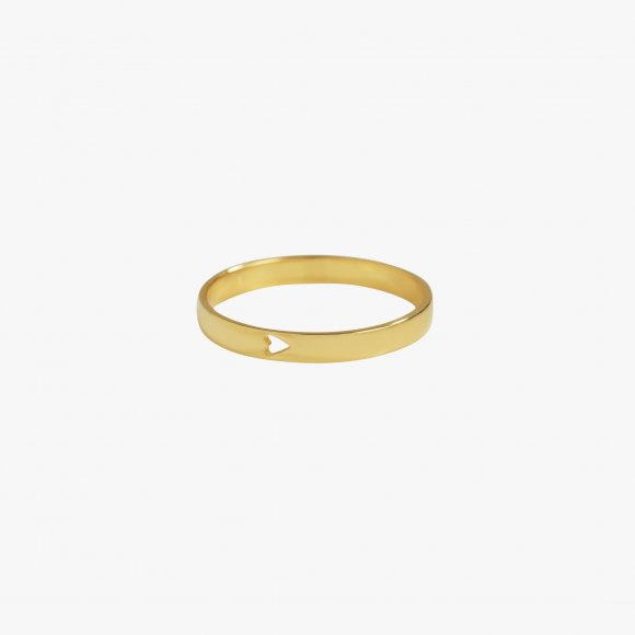Feel The Love Gold Ring | The Collaborative Store