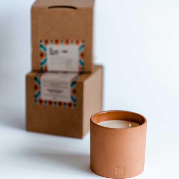 Stormur Terracotta Candle | The Collaborative Store