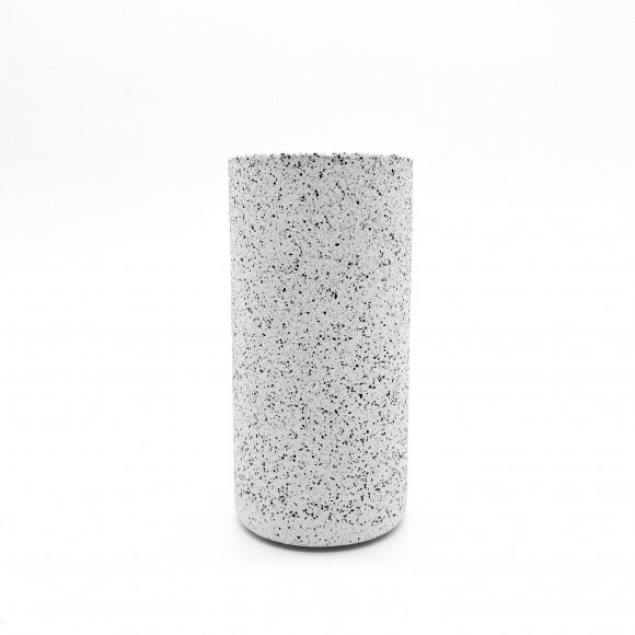 White Granite Vase  | The Collaborative Store