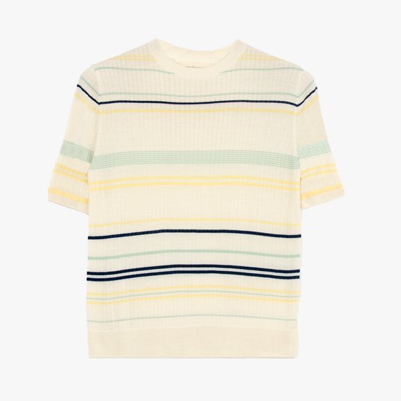 Striped Knitted T-shirt | The Collaborative Store