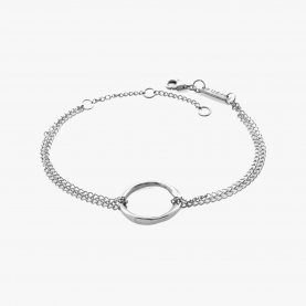 Circle of Life Silver Bracelet | The Collaborative Store