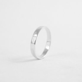 Feel The Love Silver Ring | The Collaborative Store
