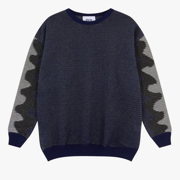 Saul Textured Knitted Sweater | The Collaborative Store
