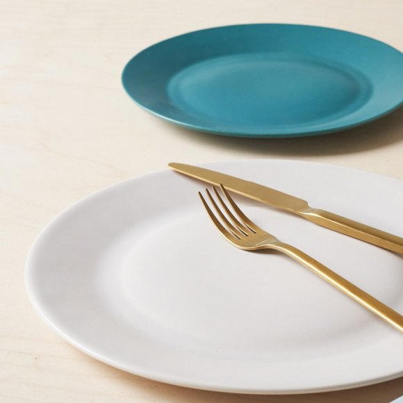 Matt Grey Ceramic Dinner Plate | The Collaborative Store
