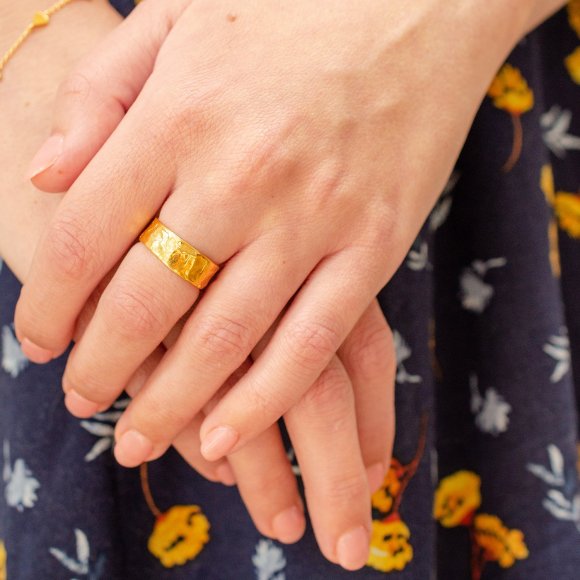 Eternal Flame Gold Ring | The Collaborative Store