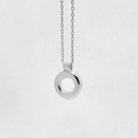 'J' 'L' 'O' 'R' Initial Pendant in Silver | The Collaborative Store