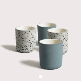 Coffee Cups - Set of 4 in Teal | The Collaborative Store