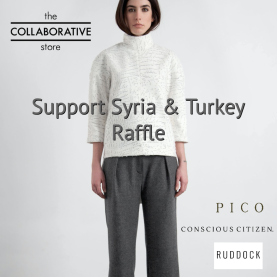 Support Syria & Turkey Charity Raffle | The Collaborative Store