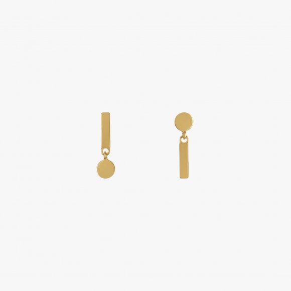Flip Reverse Gold Earrings | The Collaborative Store