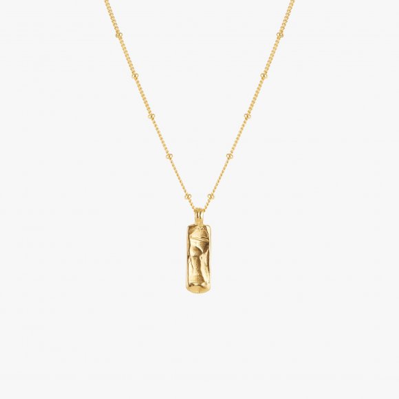 Moon River Bar Gold Necklace | The Collaborative Store