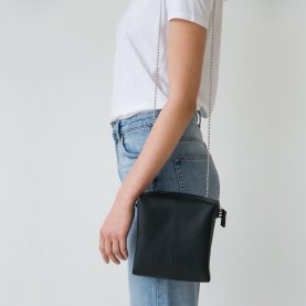 Water Resistant Leather Cubist Bag | The Collaborative Store
