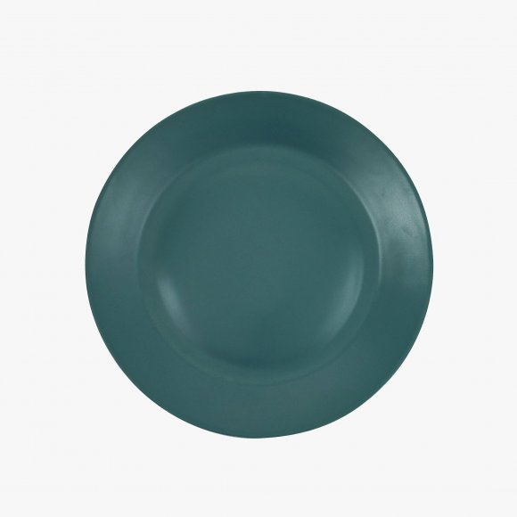 Matt Green Ceramic Side Plate | The Collaborative Store