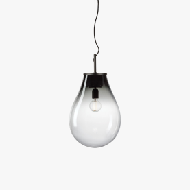 Crystal Tim Pendant in Smoke Black, Small | The Collaborative Store