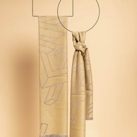 Arvin Geometric Pattern Scarf | The Collaborative Store