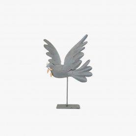 Decorative Mini Dove in Silver (Exclusive) | The Collaborative Store